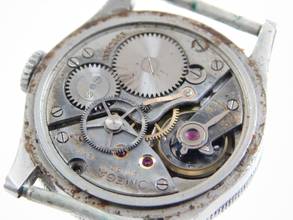 Thumbnail von Omega Classic Vintage Handaufzug Herrenuhr St. Christophorus 23.4 SC Omega St. Christopher Christopherus Ref 2041 Vintage 1939