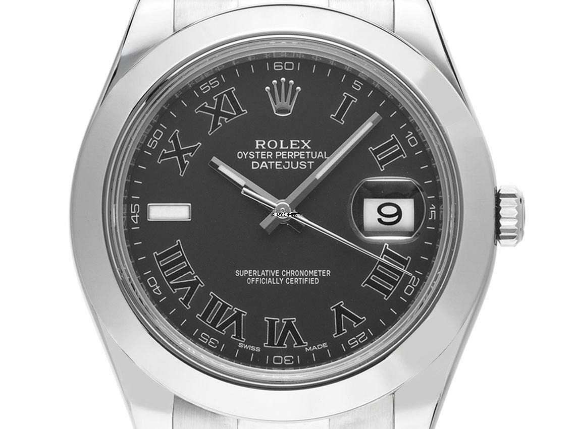 Rolex Datejust II Ref.116300 2016 Full Set sehr Gut Vintage