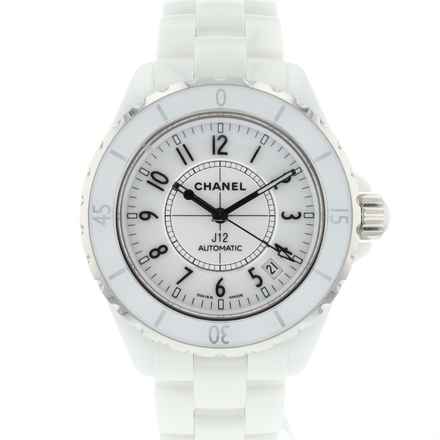  Chanel J12 White Ceramique 38MM Automatic 