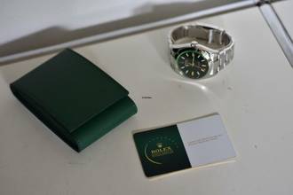 Thumbnail von Rolex Milgauss 116400GV Green Rolex Service 02/2025