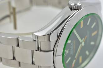 Thumbnail von Rolex Milgauss 116400GV Green Rolex Service 02/2025