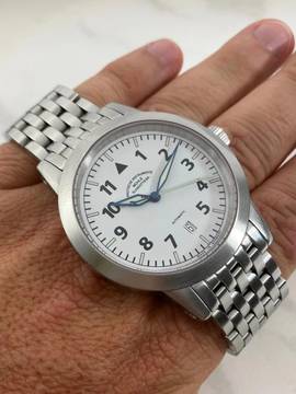  Mühle Glashütte Big Sports M12 Special Model / Date at 6 / B + P 