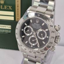 Thumbnail von Rolex Daytona Full Steel Black Dial 40mm Automático Completo
