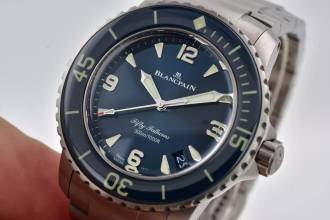 Thumbnail von Blancpain Fifty Fathoms Titanium Blue Dial 5010-12B40-98S