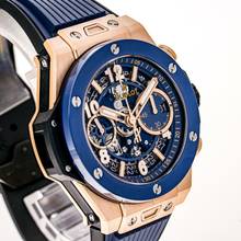 Thumbnail von Hublot Big Bang Unico Full Magic Gold – Limited Edition – 441.MX.1138.RX – like NEW – 2021 Full Set