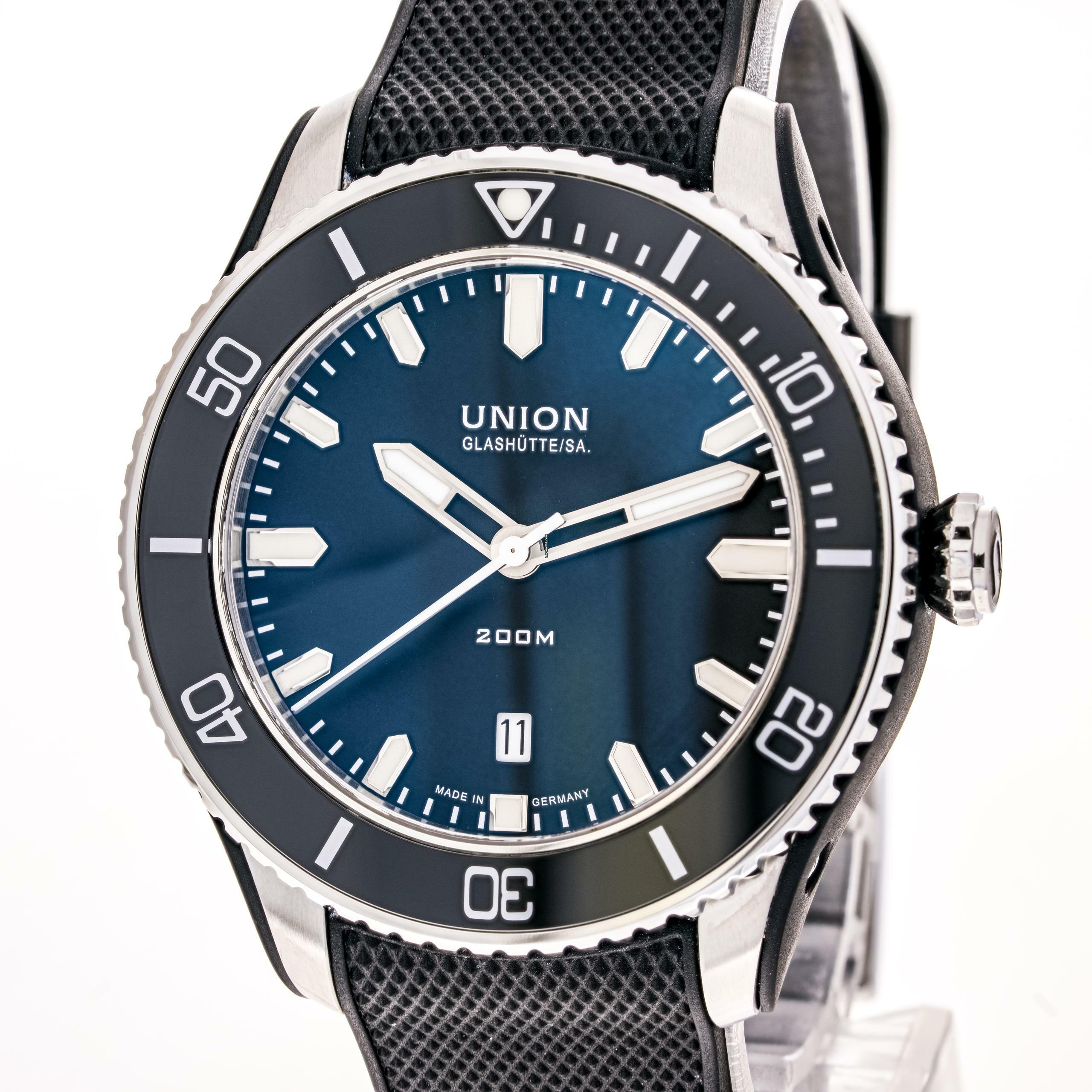 Union Glashütte Belisar Datum Sport 45 Black – D009.907.27.057.00 – NEW & Unworn – 10/2022 Full Set