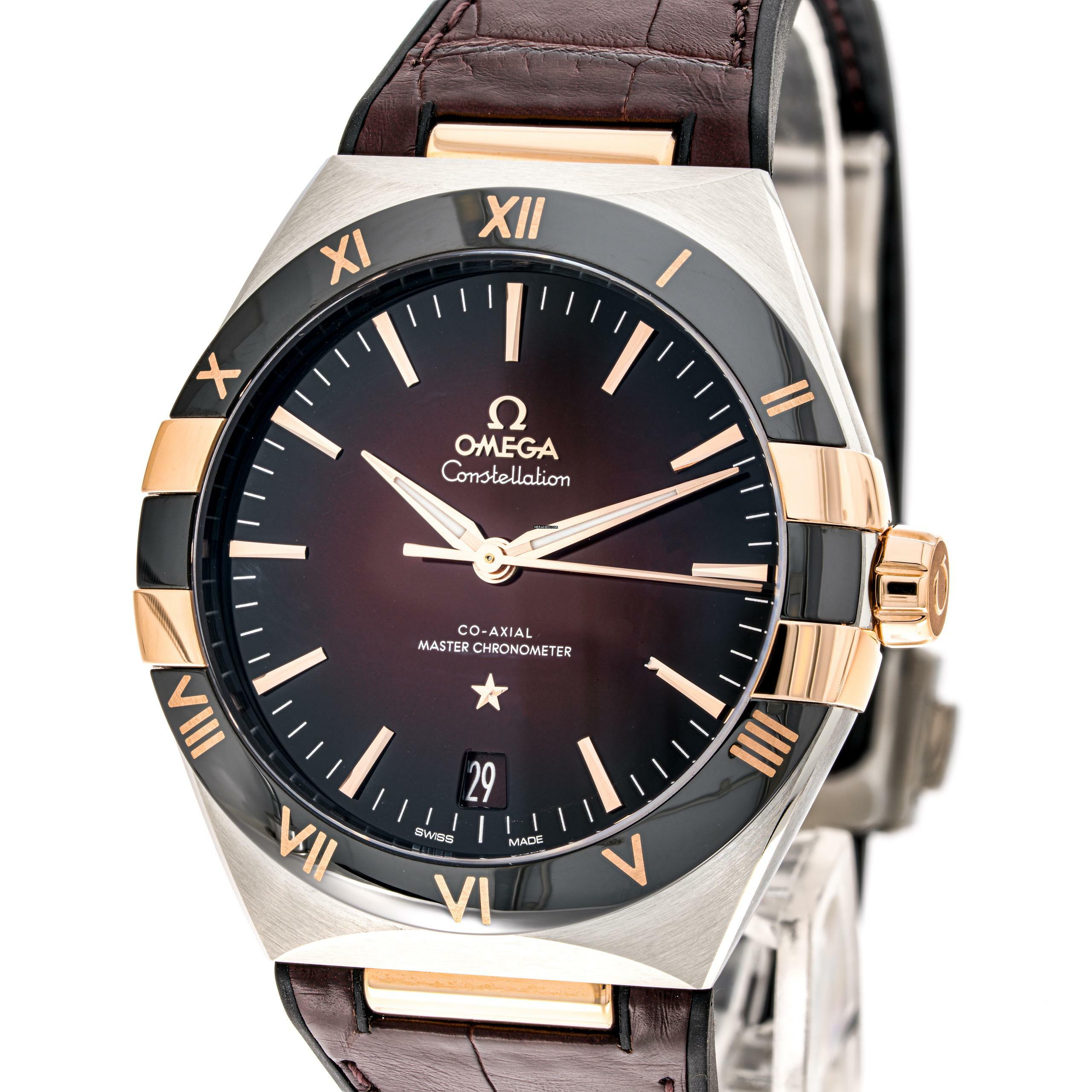 Omega Constellation Chronometer 41 Red – 131.23.41.21.11.001 – NEW & Unworn – 08/2025 Full Set