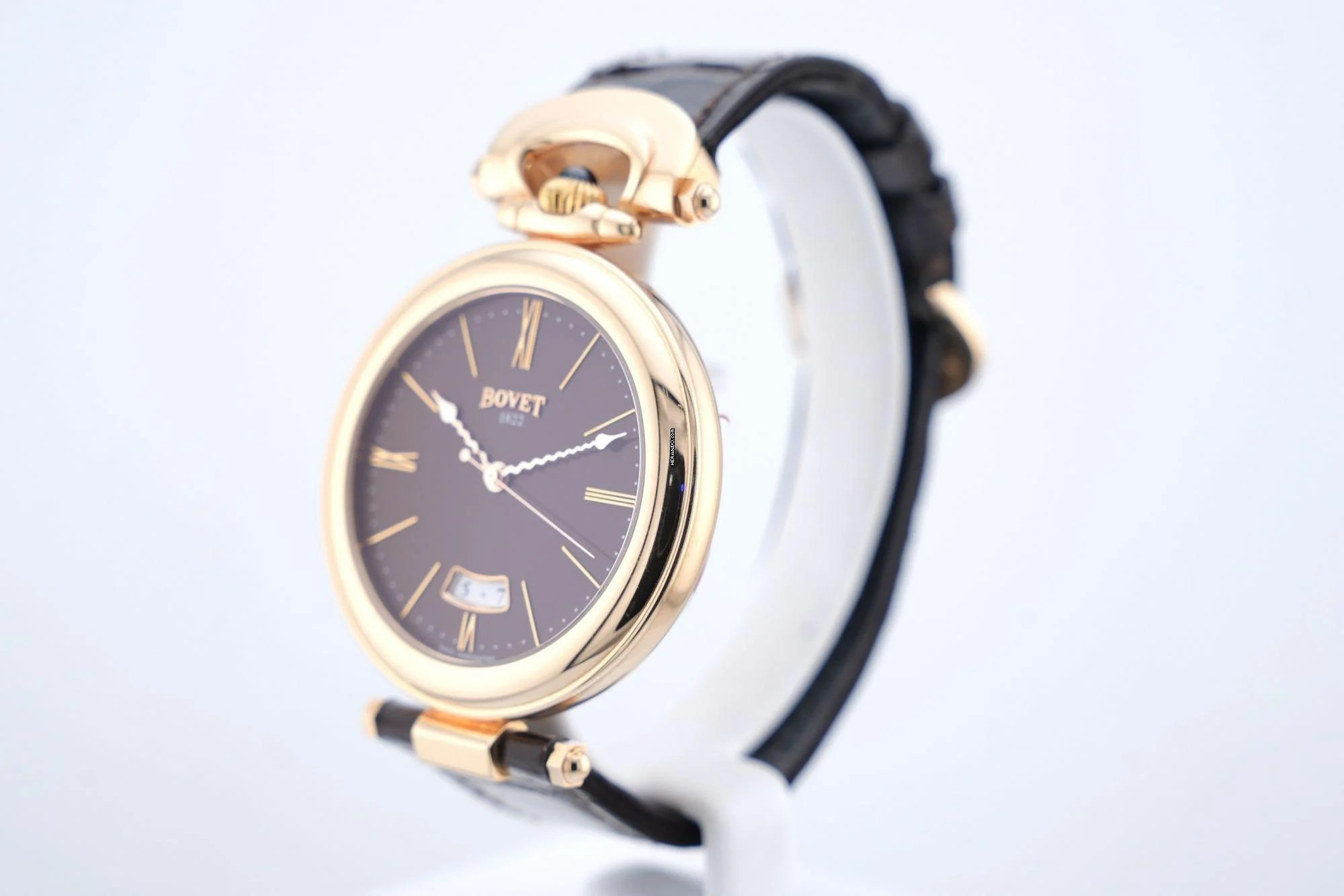 Bovet Château de Môtiers Amadeo Rose Gold - Brown Dial - With Box And Papers H42RA004