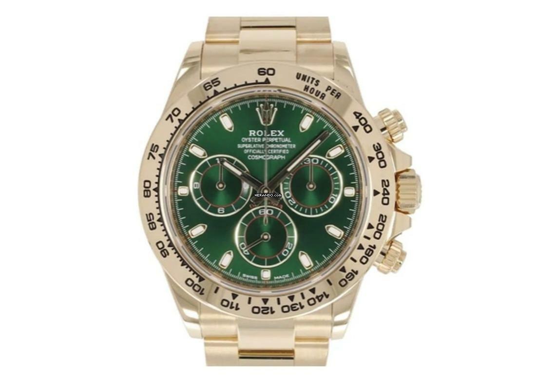 Rolex Daytona 40mm Green Dial John Mayer - With Box And Papers - 116508 2022