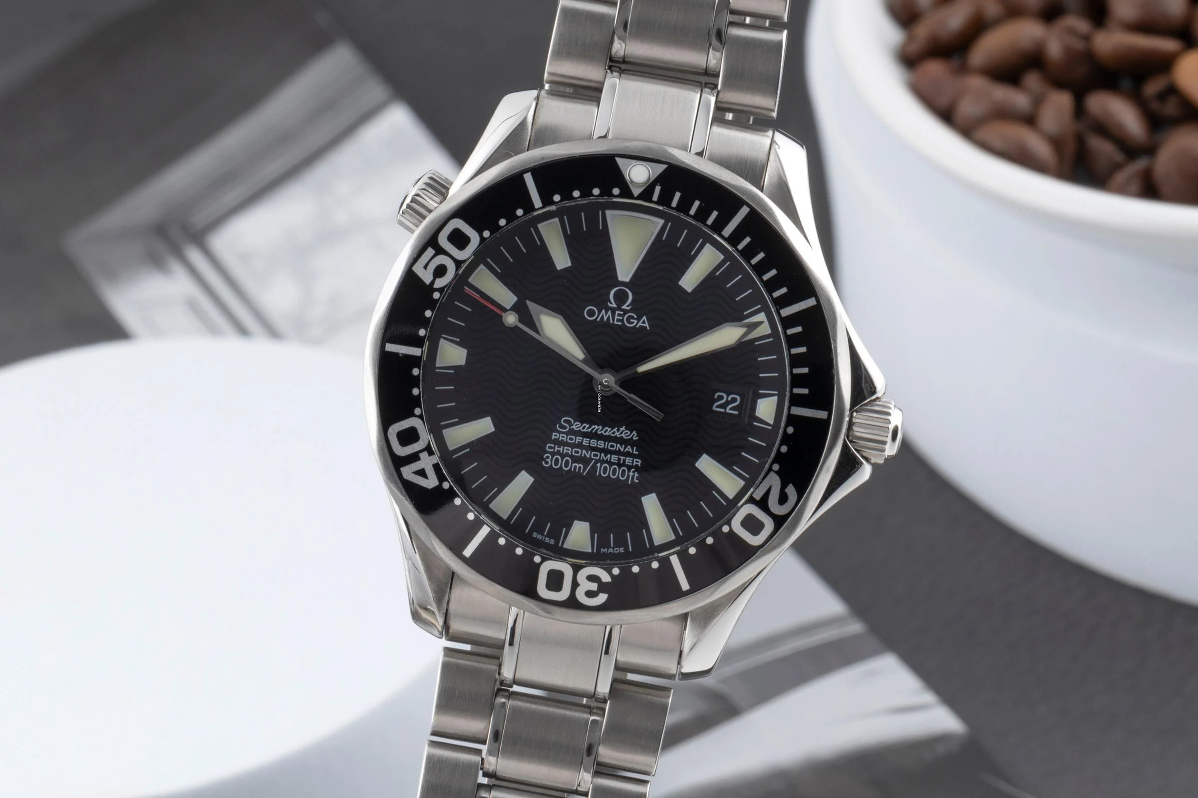 Omega Seamaster Diver 300 M Stahl Automatik Herrenuhr Ref. 2254.50.00