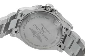Thumbnail von Breitling Superocean Stahl Automatik Herrenuhr Ref. A17367D81C1A2 Papiere 2021