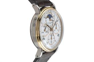 Thumbnail von Baume & Mercier Geneve Stahl / Gold Chronograph Handaufzug Ref. 6102.099