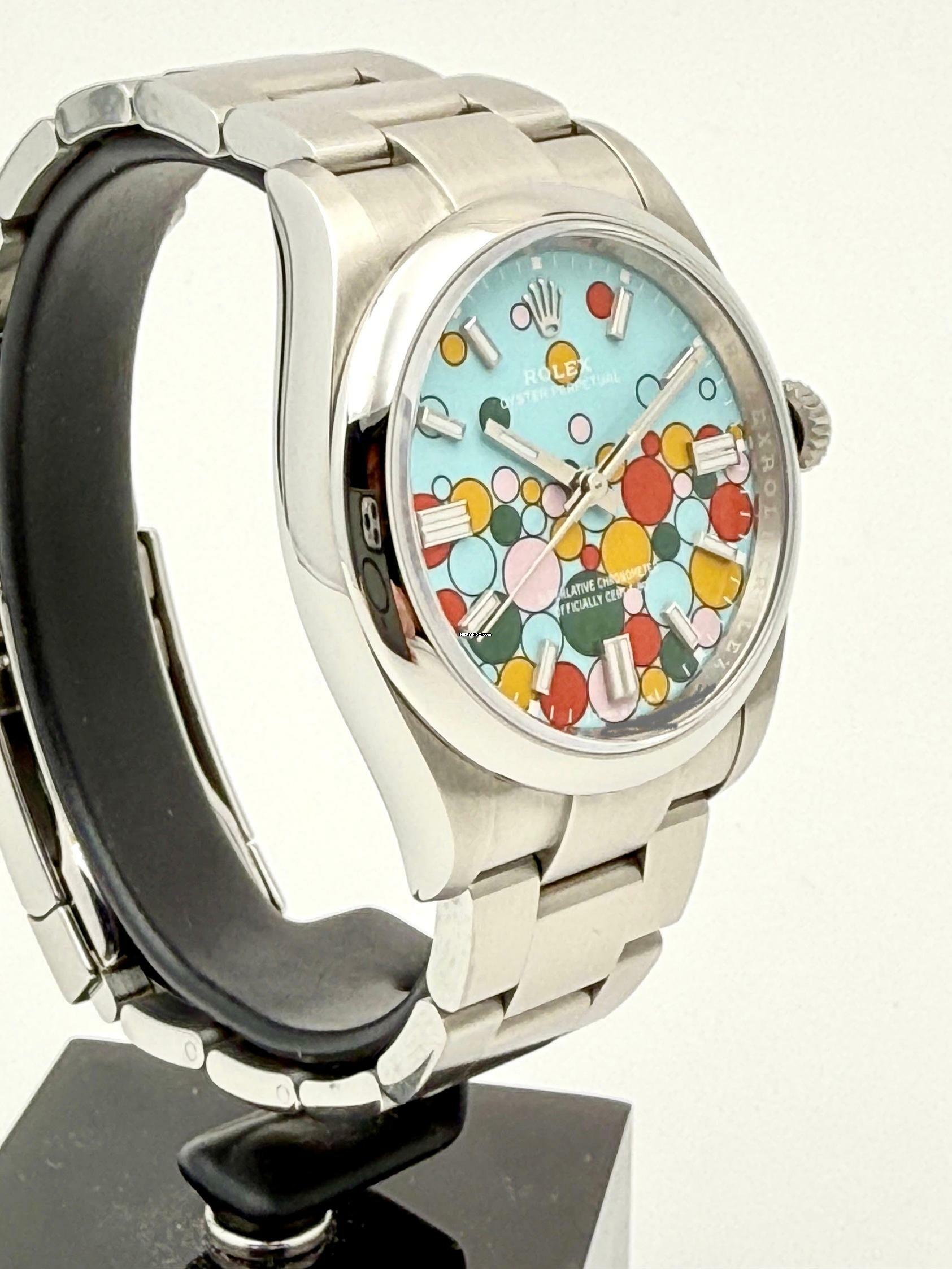 Rolex Oyster Perpetual 36 Celebration top condition Full Set 2023 Austria