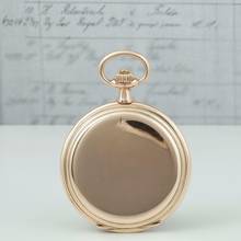 Thumbnail von A. Lange & Söhne Full Set Glashütter Sprungdeckel Taschenuhr Royal mit Perlenrand 14k Gold 1908 Zertifikat vom Uhremnuseum in Glashütte Original Leder Etui