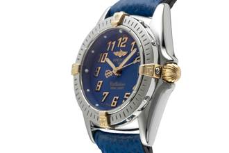 Thumbnail von Breitling Callistino 28 Stahl / Gold Damenuhr Datum Saphirglas Ref. B52345