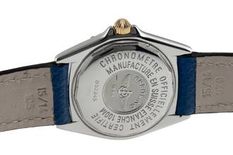 Thumbnail von Breitling Callistino 28 Stahl / Gold Damenuhr Datum Saphirglas Ref. B52345