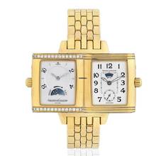 Thumbnail von Jaeger-LeCoultre Reverso Duetto 18k Gold Diamonds With Papers