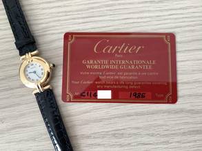 Thumbnail von Cartier Colisee Ladies 24MM yellow gold 18KT quartz Full Set