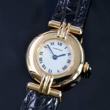 Thumbnail von Cartier Colisee Ladies 24MM yellow gold 18KT quartz Full Set