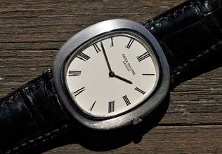 Thumbnail von Patek Philippe Ellipse d'Or 3589 | white gold | Caliber 28-255