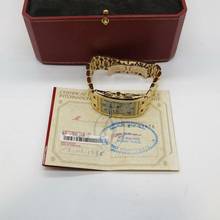 Thumbnail von Cartier Tank Américaine XL Chrono - Ref. 1730 - Vollgold - Ø45mm - Quarz - Mit B+P Fullset