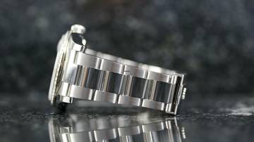 Thumbnail von Rolex Datejust 36 Factory Diamond RBR Silver - like new LC100 - Fullset - 2010