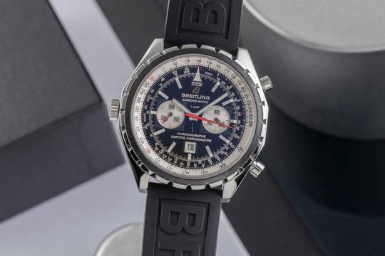  Breitling Chrono-Matic Chronograph Edelstahl Automatik Herrenuhr Ref. A41360 