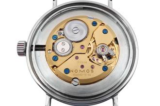 Thumbnail von NOMOS Orion Neomatik Edelstahl Herrenuhr Ref. 101 Box & Papiere 1999