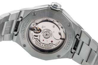 Thumbnail von Baume & Mercier Riviera Stahl Automatik Herrenuhr Ref. M0A10616 65899 B&P