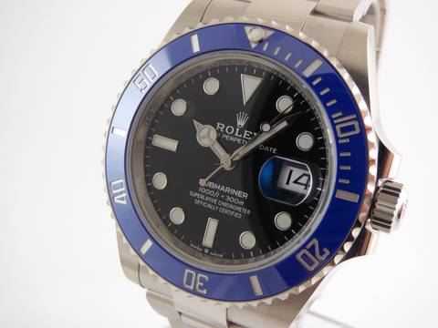  Rolex Submariner Date whitegold 