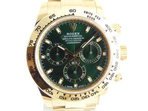 Thumbnail von Rolex Daytona Gold Green Dial / LC=100