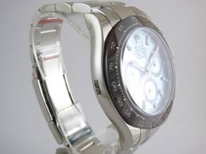 Thumbnail von Rolex Daytona Platinum all stickers / Baquette Diamond Dial