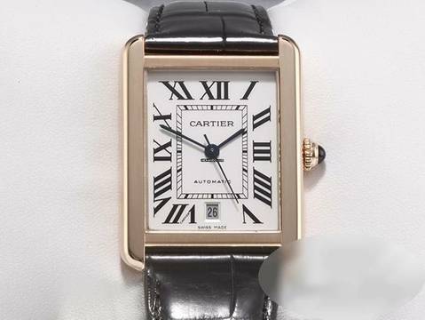  Cartier Tank Solo Xl Extragroßes Modell Stahl Rosegold W5200026 2017 Automatik 
