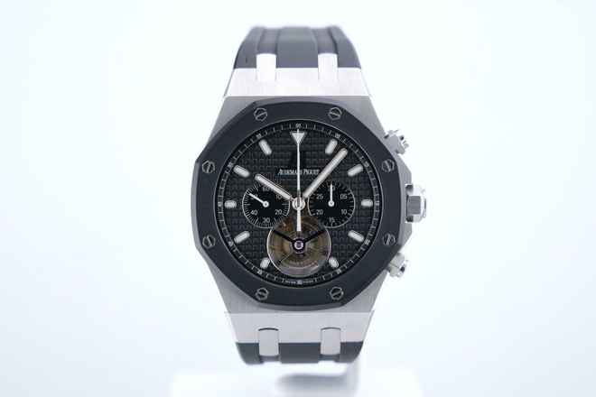  Audemars Piguet Royal Oak Tourbillon Chronograph 44mm - Box+Papers - 24 Months Warranty - 26377SK.OO.D002CA.01 2010 