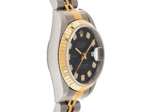 Thumbnail von Rolex Lady-Datejust Diamanten Ref.69173 1997 Full Set wie Neu Vintage