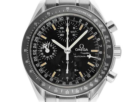  Omega Speedmaster Day Date Triple Date Ref.3520.50.00 1995 Full Set sehr gut Vintage 