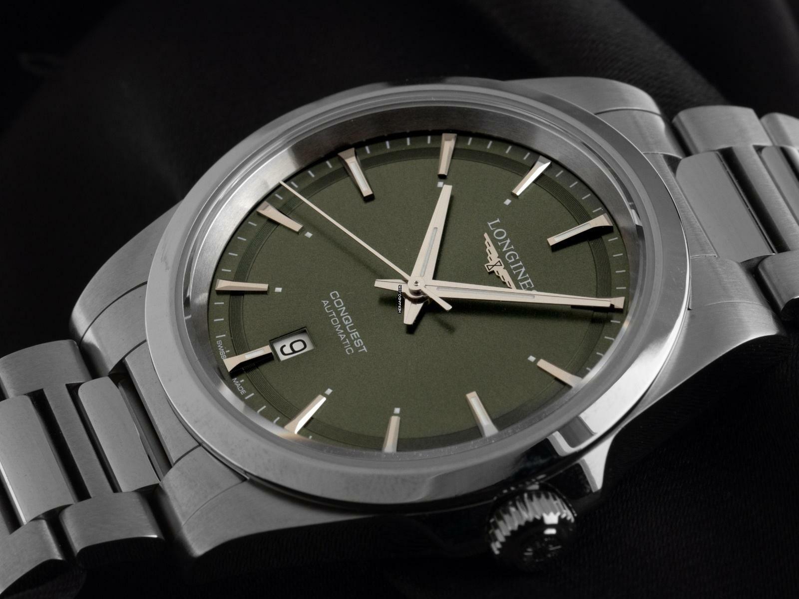 Longines Conquest Ref.L3.830.4.02.6 2025 Full Set Ungetragen