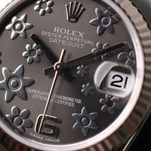 Thumbnail von Rolex Datejust 31 Midsize Oyster Fluted Grey Flower Dial Service '25