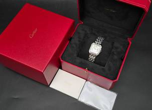 Thumbnail von Cartier Panthère 'Medium' WSPN0015 Silver Dial - Quartz - Unworn/New Condition Full Set 2/2026