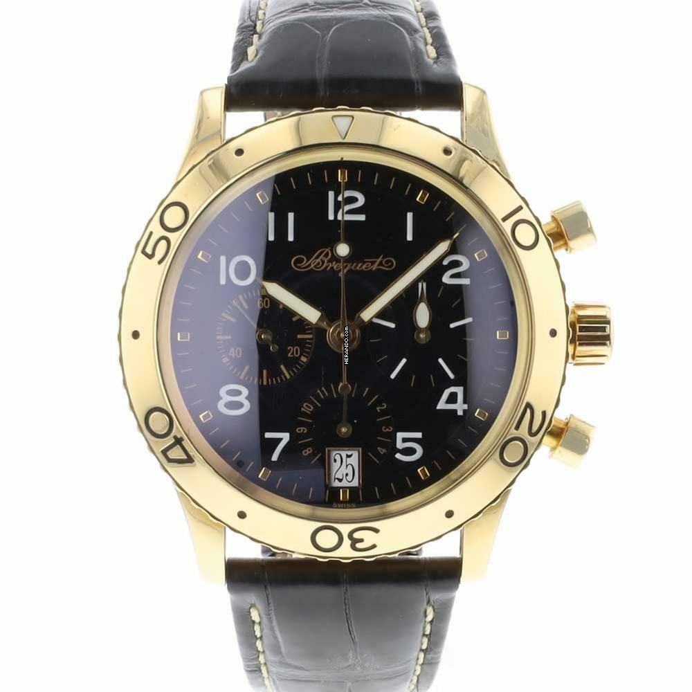 Breguet Type XX - XXI - XXII Transatlantique 3820 Yellow Gold