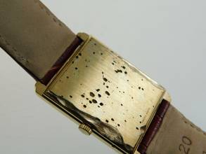 Thumbnail von Chronoswiss Vollkalender Rectangular wie Noveceinto absolute Rarität 27 x 38 mm