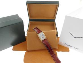 Thumbnail von Chronoswiss Vollkalender Rectangular wie Noveceinto absolute Rarität 27 x 38 mm