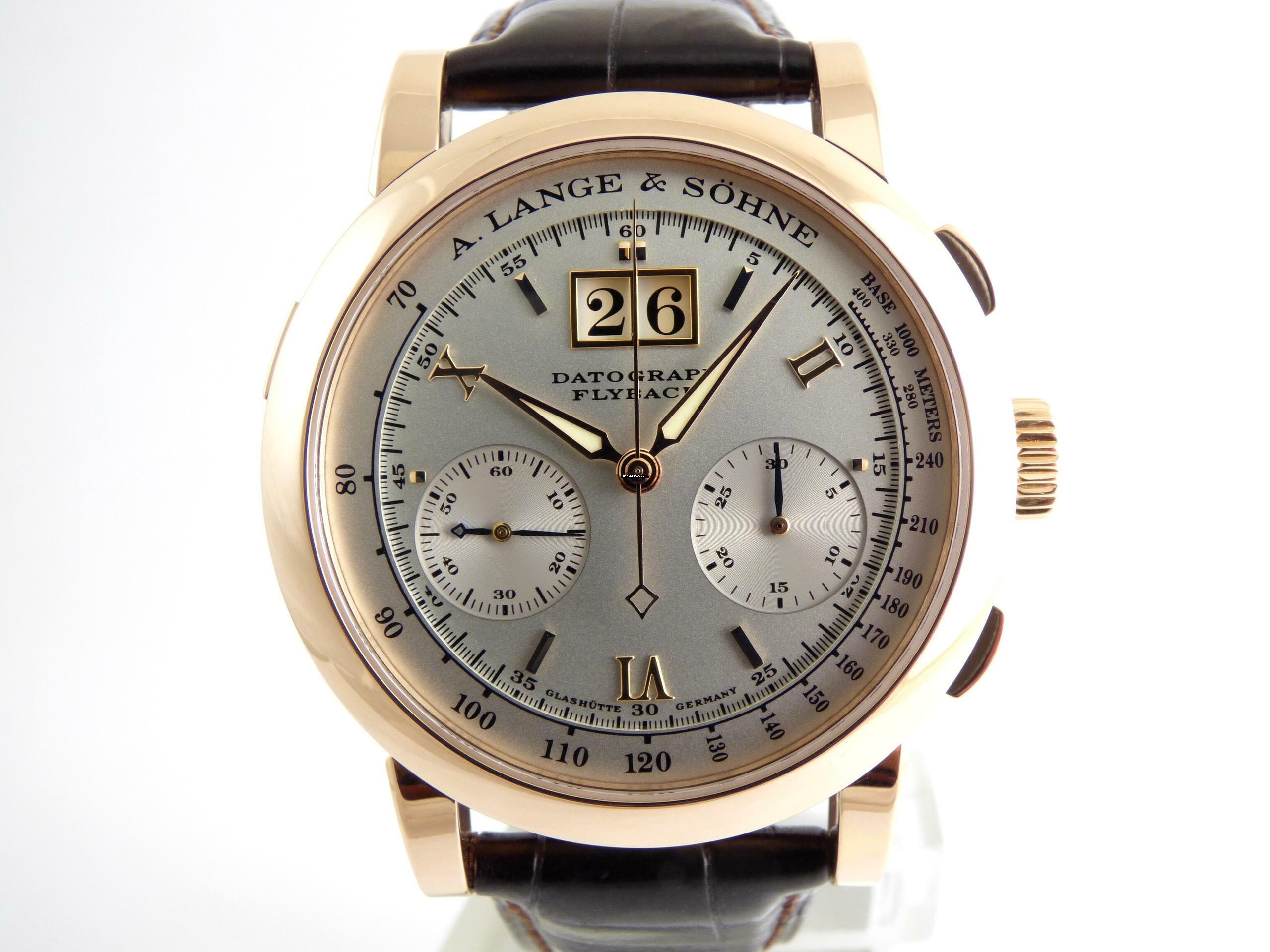 A. Lange & Söhne Datograph Rosegold excellent condition