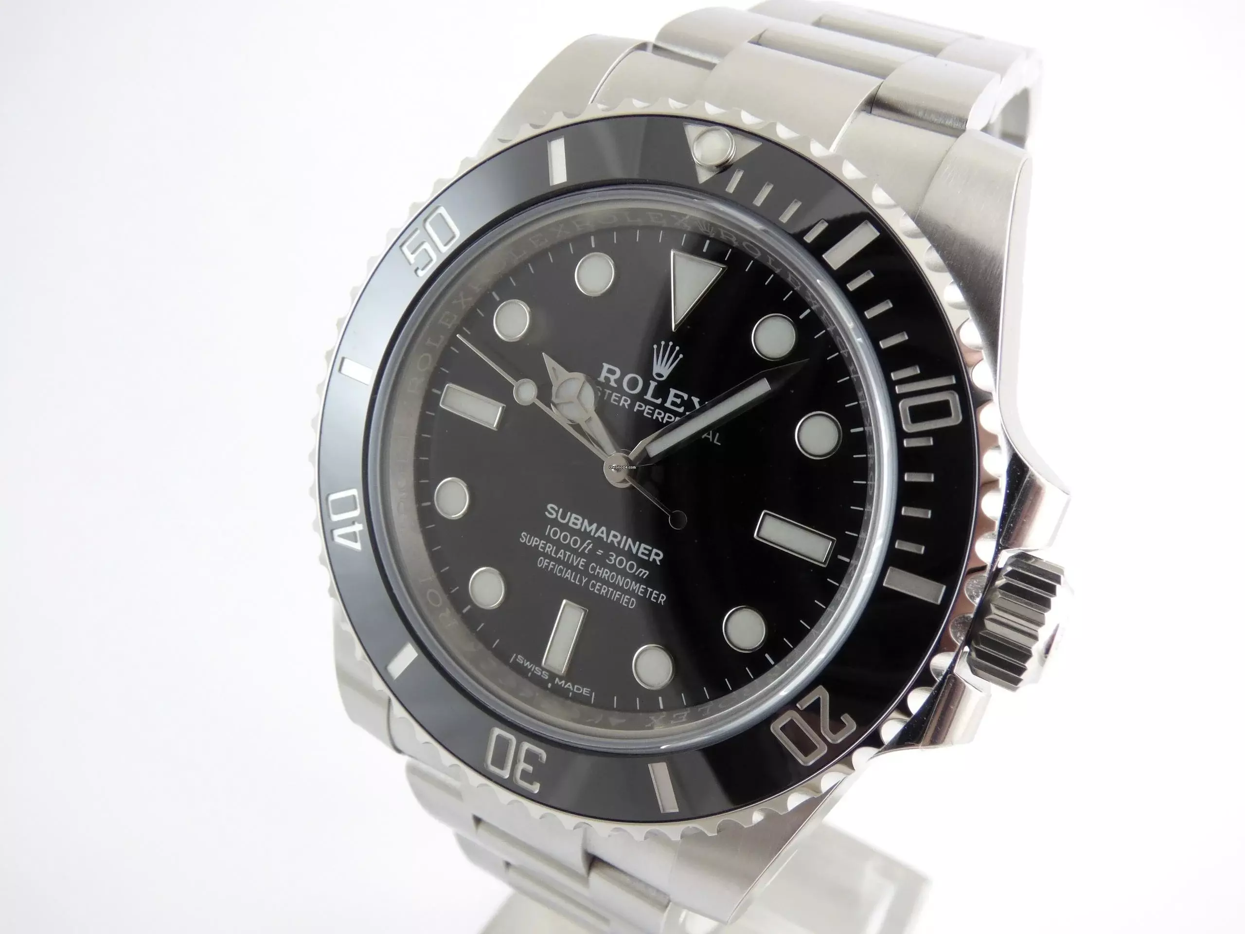 Rolex Submariner (No Date) with stickers / verklebt / LC=100
