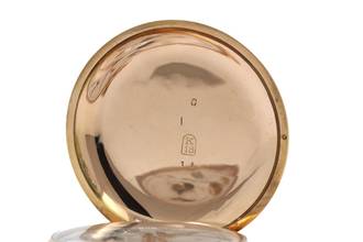 Thumbnail von Les Fils de R. Picard Ultra Rare 3/4 Repeater Pocket Watch Moon Phase Full Calendar Chronograph