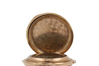 Thumbnail von Les Fils de R. Picard Ultra Rare 3/4 Repeater Pocket Watch Moon Phase Full Calendar Chronograph