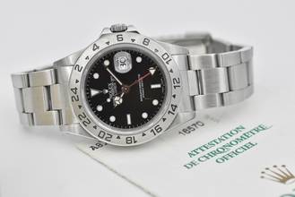 Thumbnail von Rolex Explorer II 16570 - Full Set 2000