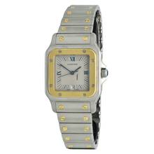 Thumbnail von Cartier Santos Galbée 187901 Full Set Grey Dial Mint First Owner