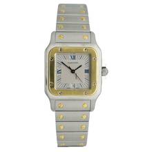 Thumbnail von Cartier Santos Galbée 187901 Full Set Grey Dial Mint First Owner