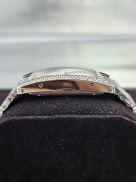  Cartier Tank Américaine 18k Weißgold - factory diamond setting 18k Weißgold - factory diamond setting 